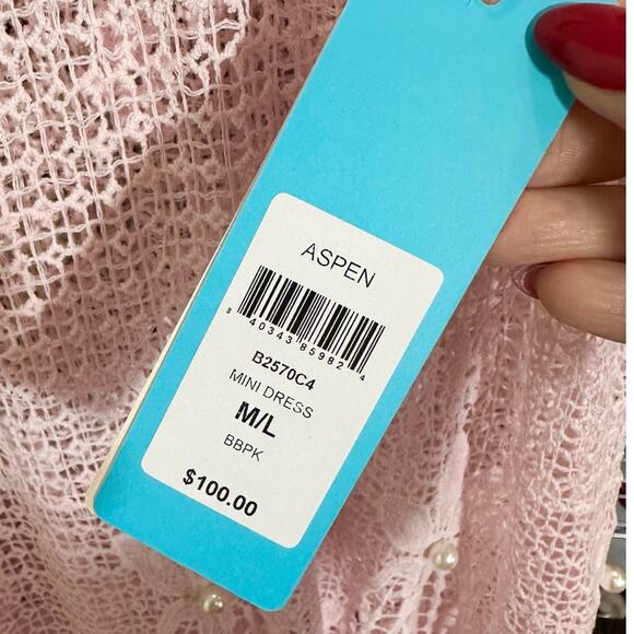Aspen Mini Dress SZ M/L MSRP $100 - Picture 14 of 14